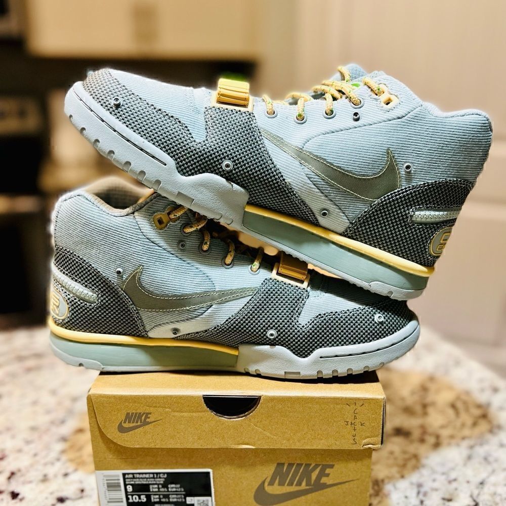 Nike Air Trainer 1 SP “Travis Scott Grey Haze” Size:9M